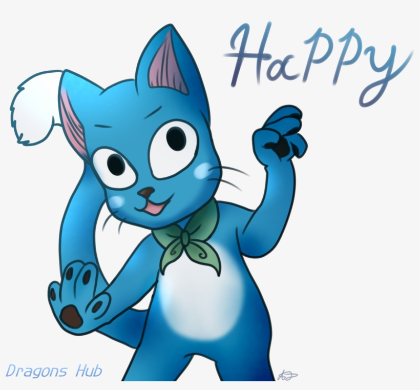 #fairytailhappy Hashtag On Twitter - Cartoon, transparent png download