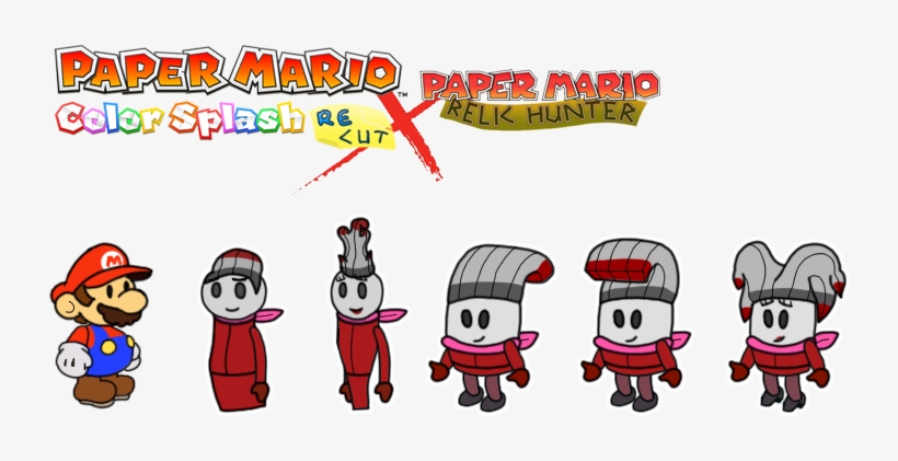 Prelude To The Recolored Paper Tale - Cartoon, transparent png download