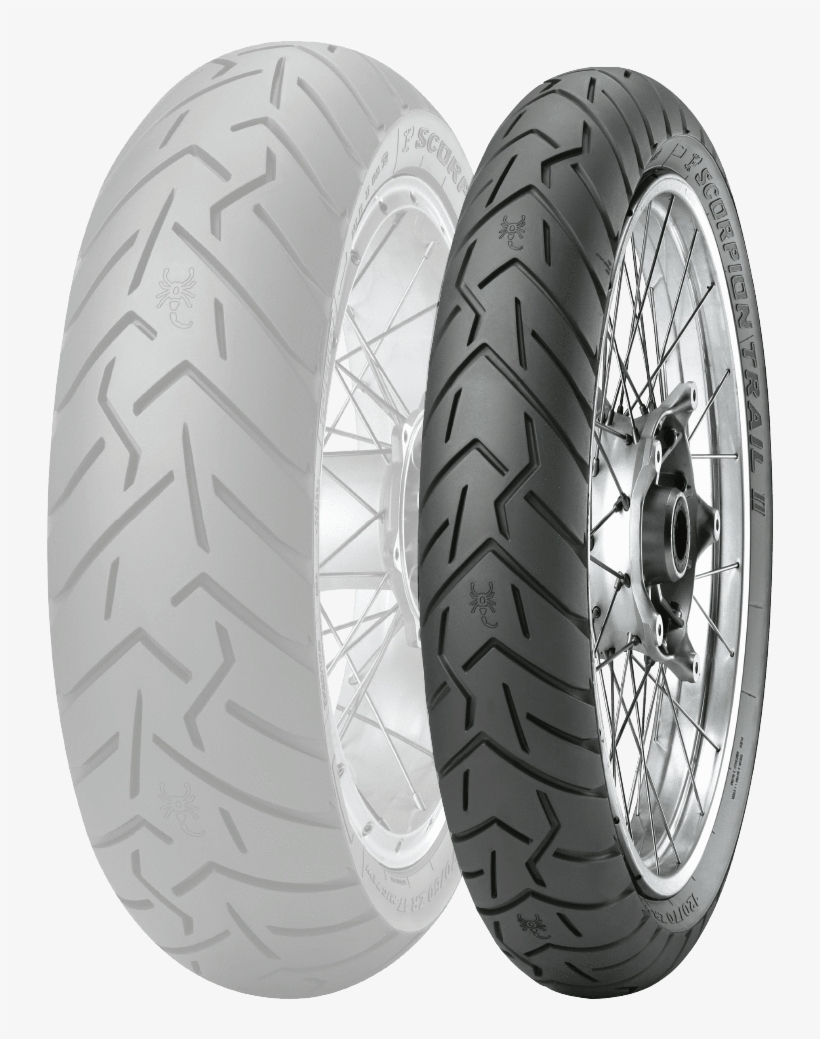Pirelli Scorpion Trail Ii Tyre's - Scorpion Trail 2 Front, transparent png download