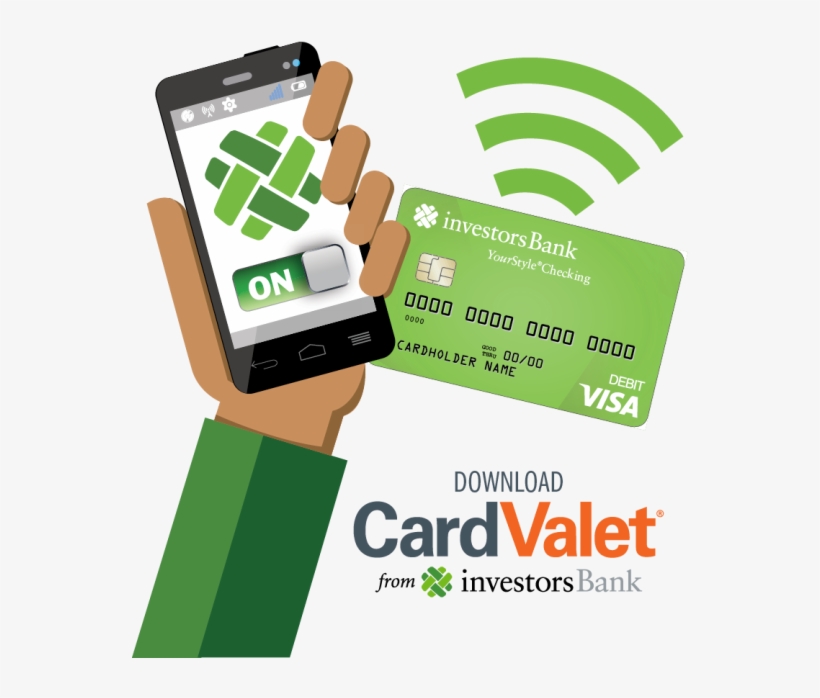 Cardvalet - Investors Bank Business Debit Card, transparent png download