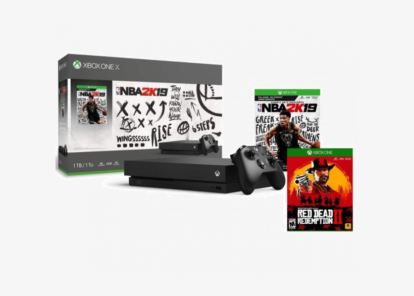 B07k38mc67 Main - Xbox One X Bundle, transparent png download