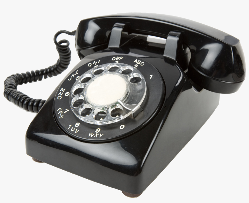 Contact - Communication Old Phone, transparent png download