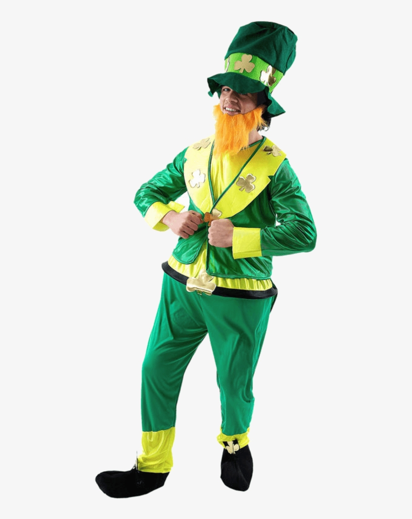 St Patrick's Leprechaun Costume - Leprechaun Dress Up Transparent, transparent png download