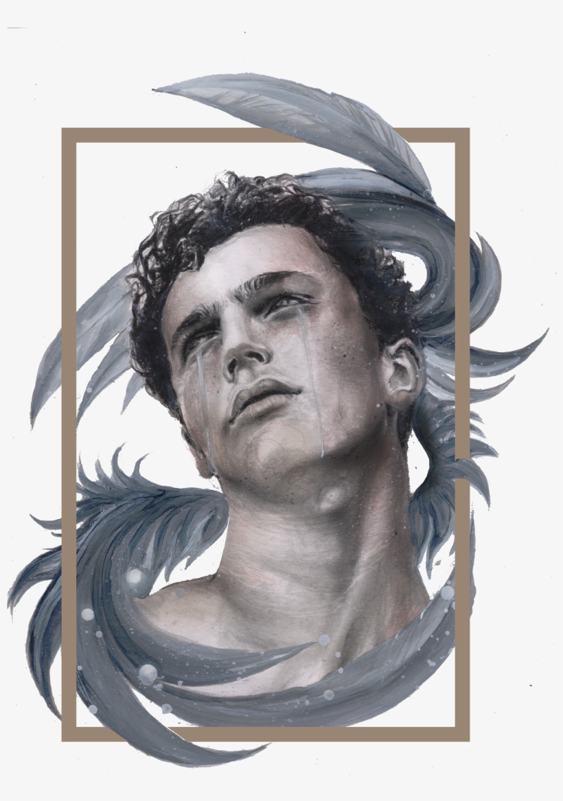 Banner Library Library Man Like James Dean Model Nick - Bust, transparent png download