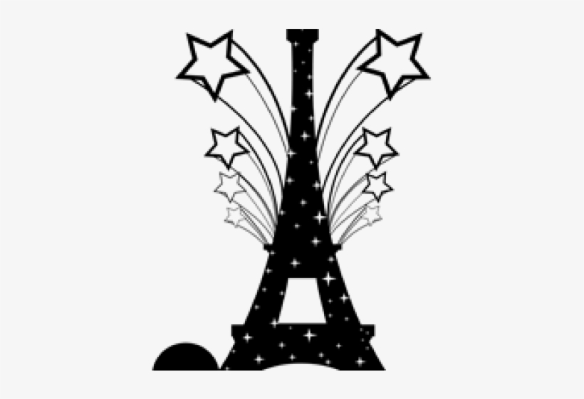 Drawn Eiffel Tower Transparent - Stickers Tour Eiffel, transparent png download
