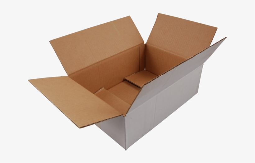 American Folding Box, Corrugated Cardboard, 380x240x95mm, - Cardboard Box, transparent png download