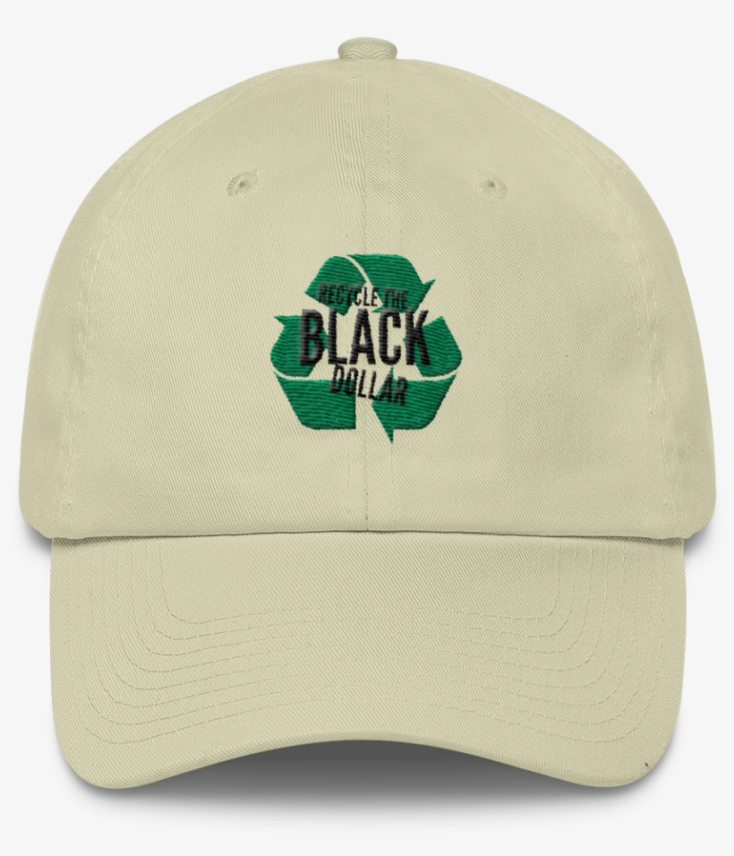 Recycle The Black Dollar Cotton Cap - Gorra Con Una Rosa, transparent png download