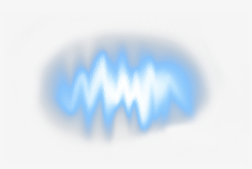 Share This Image - Blue Light Wave Png, transparent png download
