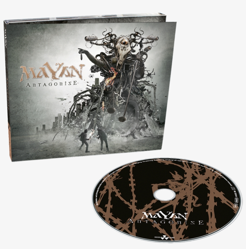 Mayan - Antagonise - Metal Sinfonico Portadas, transparent png download