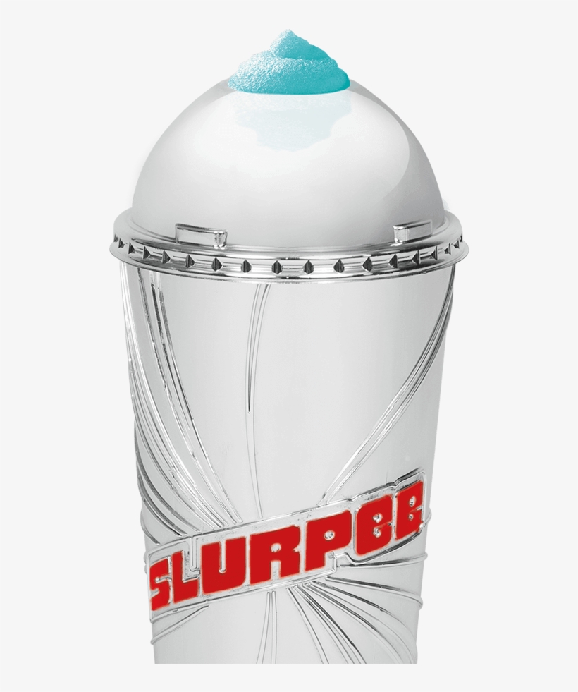 7-eleven Chrome Slurpee Cup Silver Mirror Finish Rare - Distilled Water, transparent png download