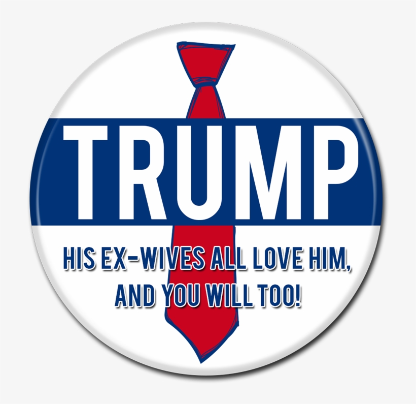 Anti Trump Button - Emblem, transparent png download