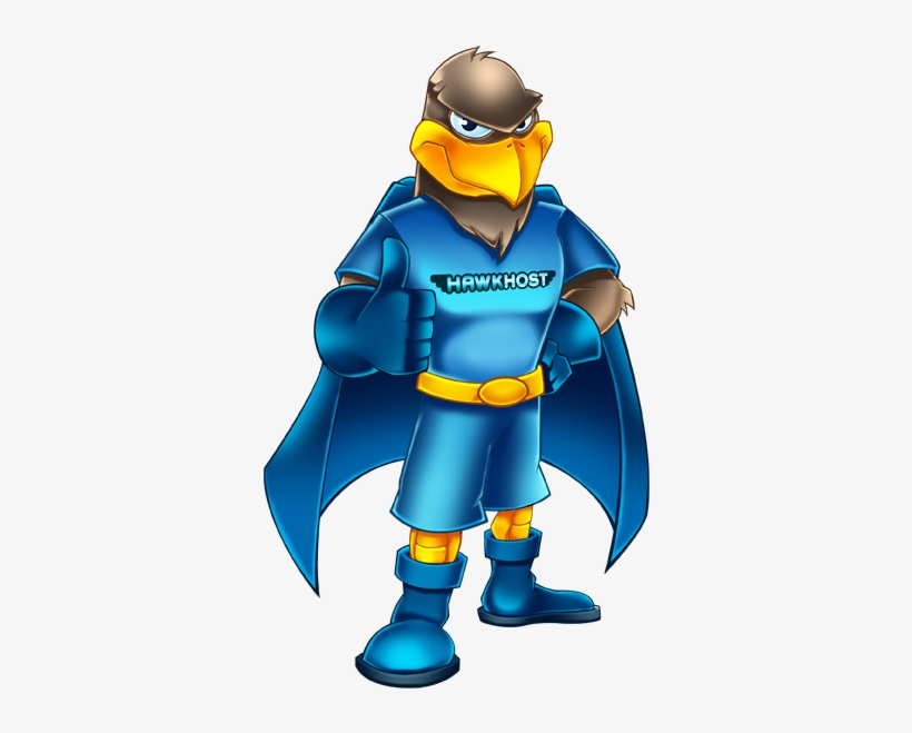 Hawkhost Mascot - Hawkhost, transparent png download
