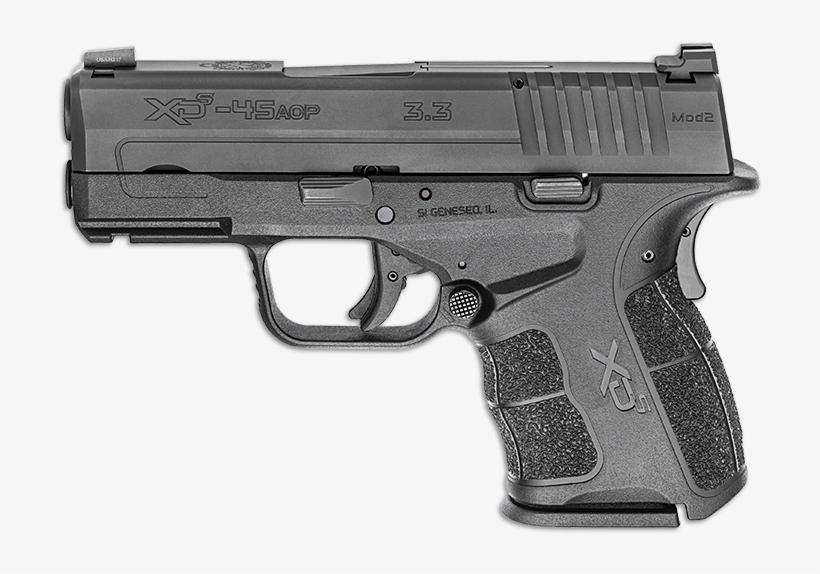 Springfield Xd-s Mod - Springfield Xds 3.3 9mm, transparent png download