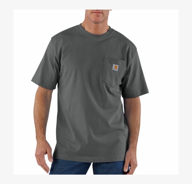 Charcoal Hahn's World Of Surplus & Survival - Carhartt Dark Brown Shirt, transparent png download