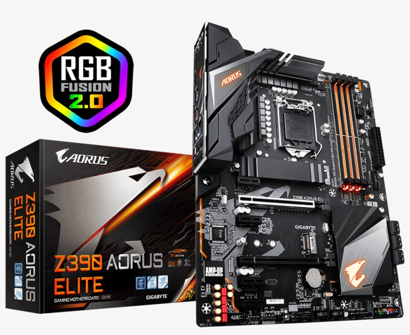 Gigabyte Z390 Aorus Pro Wifi, transparent png download