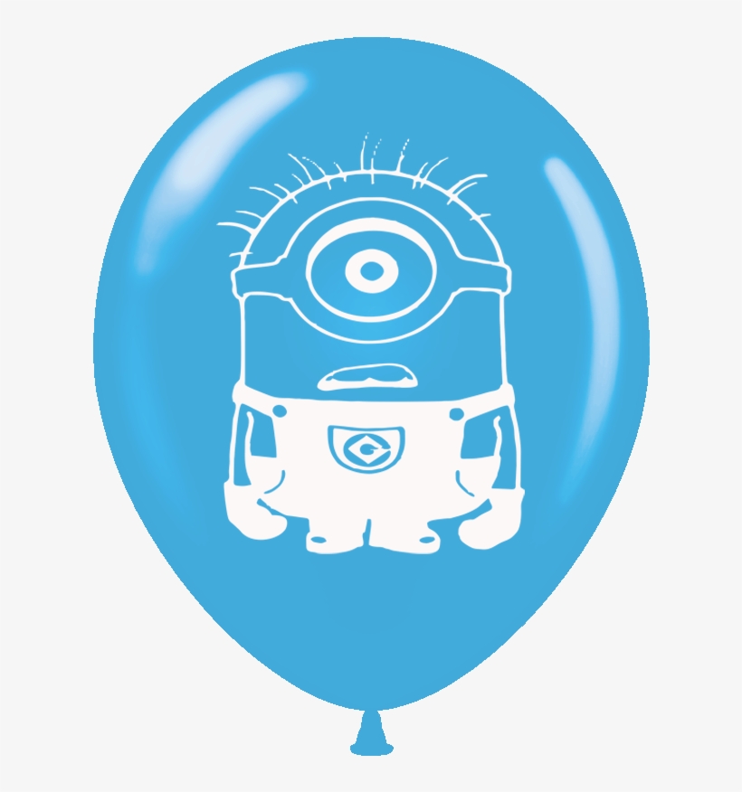 Balloons Printed 2 Sides Minions 15 Pcs Pack Nd, transparent png download