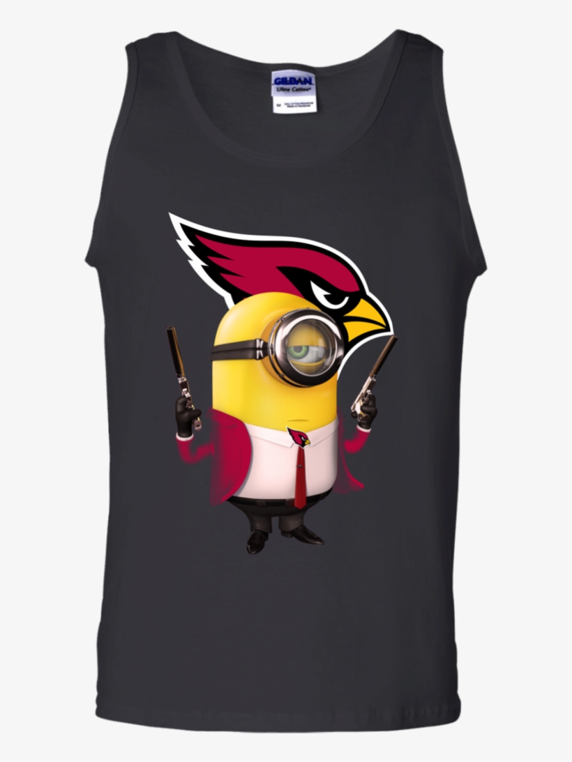 Arizona Cardinals Minions T Shirt - Help More Bees Plant More Trees, transparent png download