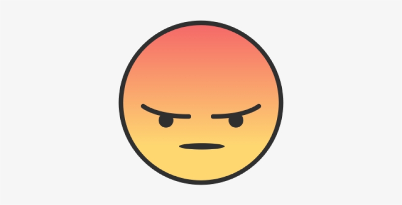 Angry Emoji Clipart Surprised Emoji - Circle, transparent png download