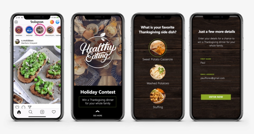 Instagram Stories Thanksgiving Marketing - Instagram Stories Thanksgiving, transparent png download