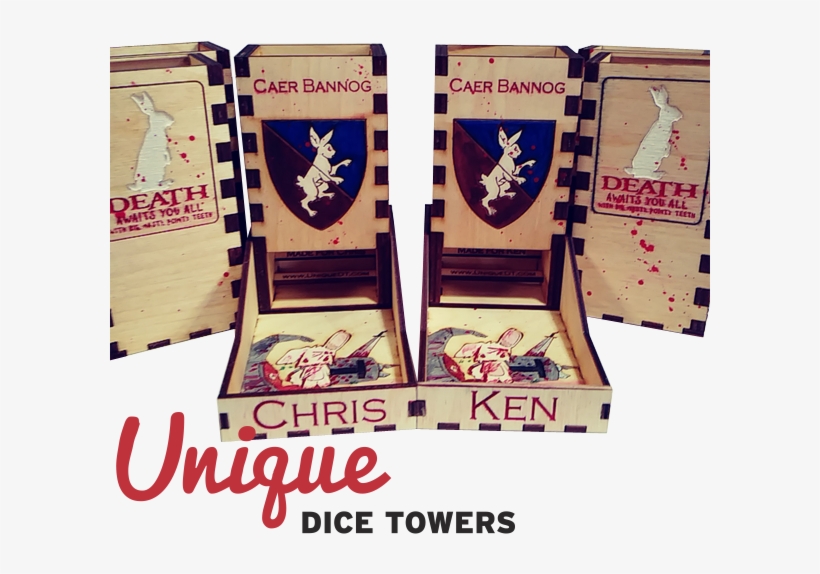Custom Birchply Dice Tower - Poster, transparent png download