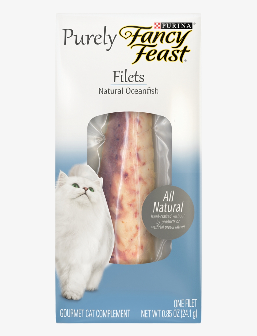 Cat Loved It - Fancy Feast Purely Fillets, transparent png download