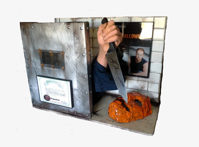 Includes Knife With Original Autograph From Tyler Mane - Visual Arts, transparent png download