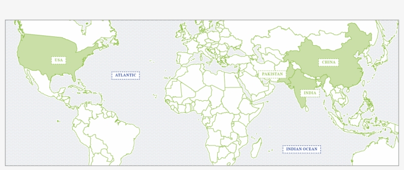 The World's Leading Cotton-producing Countries Are - Us Still The Superpower, transparent png download