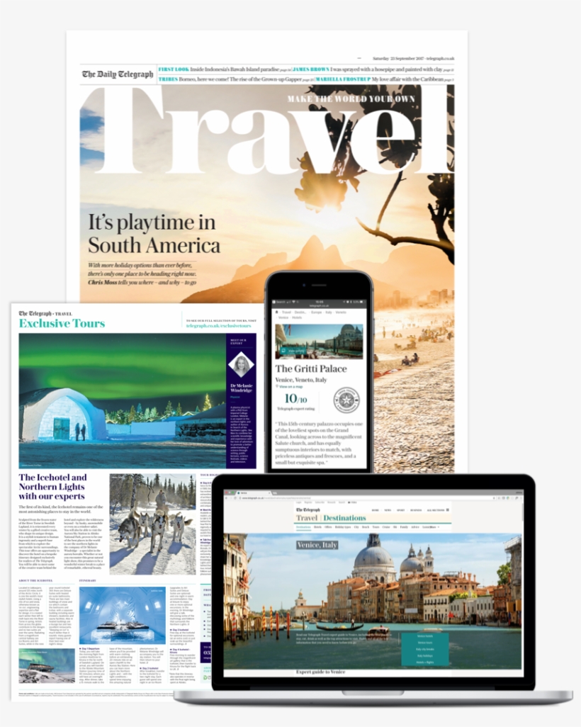 Telegraph Travel Provides Inspiration And Helps Our - Mobile Phone, transparent png download
