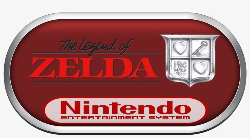 Clear Logo Nes Silver Ring Clear Game Logo Set - Legend Of Zelda Nes, transparent png download