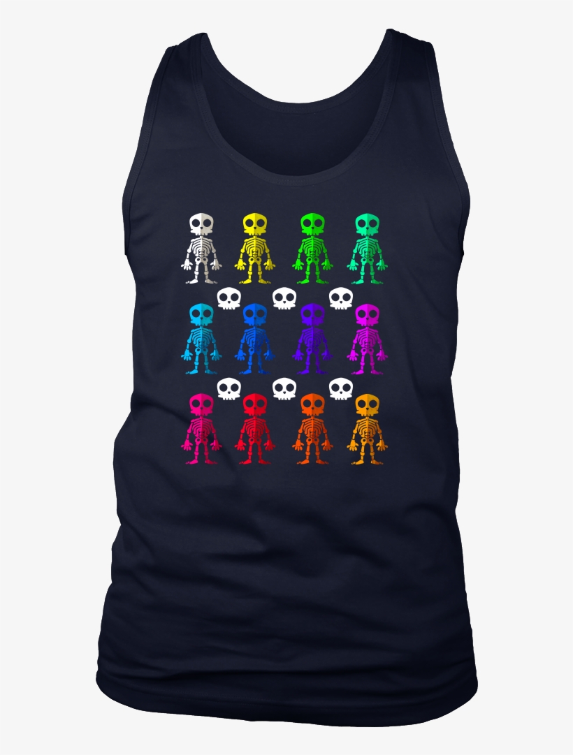 Halloween Night Happy Halloween Skeleton Costume Men's - Shirt, transparent png download