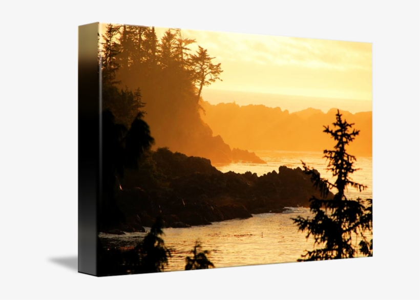 Drawn Sunrise Hill - Sunset, transparent png download