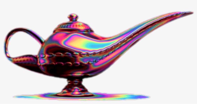 Holo Sticker - Genie In A Bottle, transparent png download