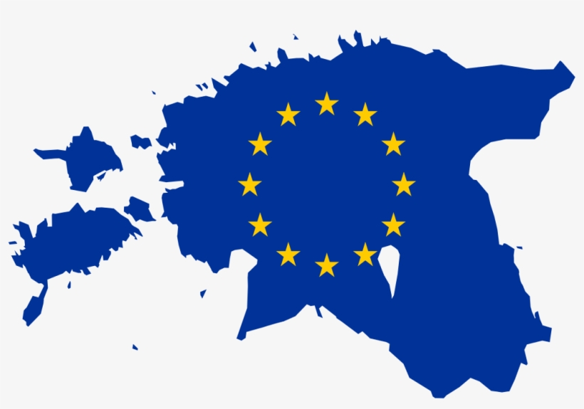 Estonia Map Svg, transparent png download