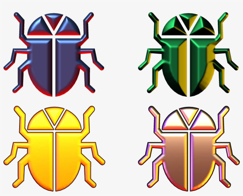 Beetle 3d Png - Jewel Beetles, transparent png download