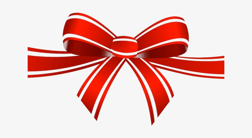 Christmas Ribbon Cliparts - Green Christmas Ribbon Png, transparent png download