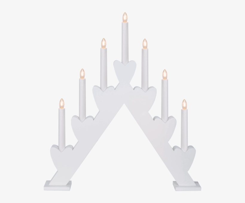 Candlestick Annie - Adventsljusstake Vit, transparent png download