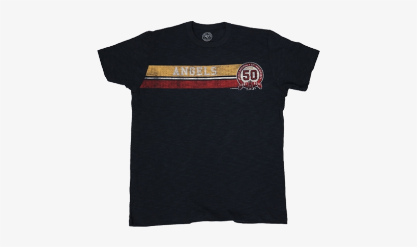 Los Angeles Angels Of Anaheim 50th Bp T-shirt - Active Shirt, transparent png download