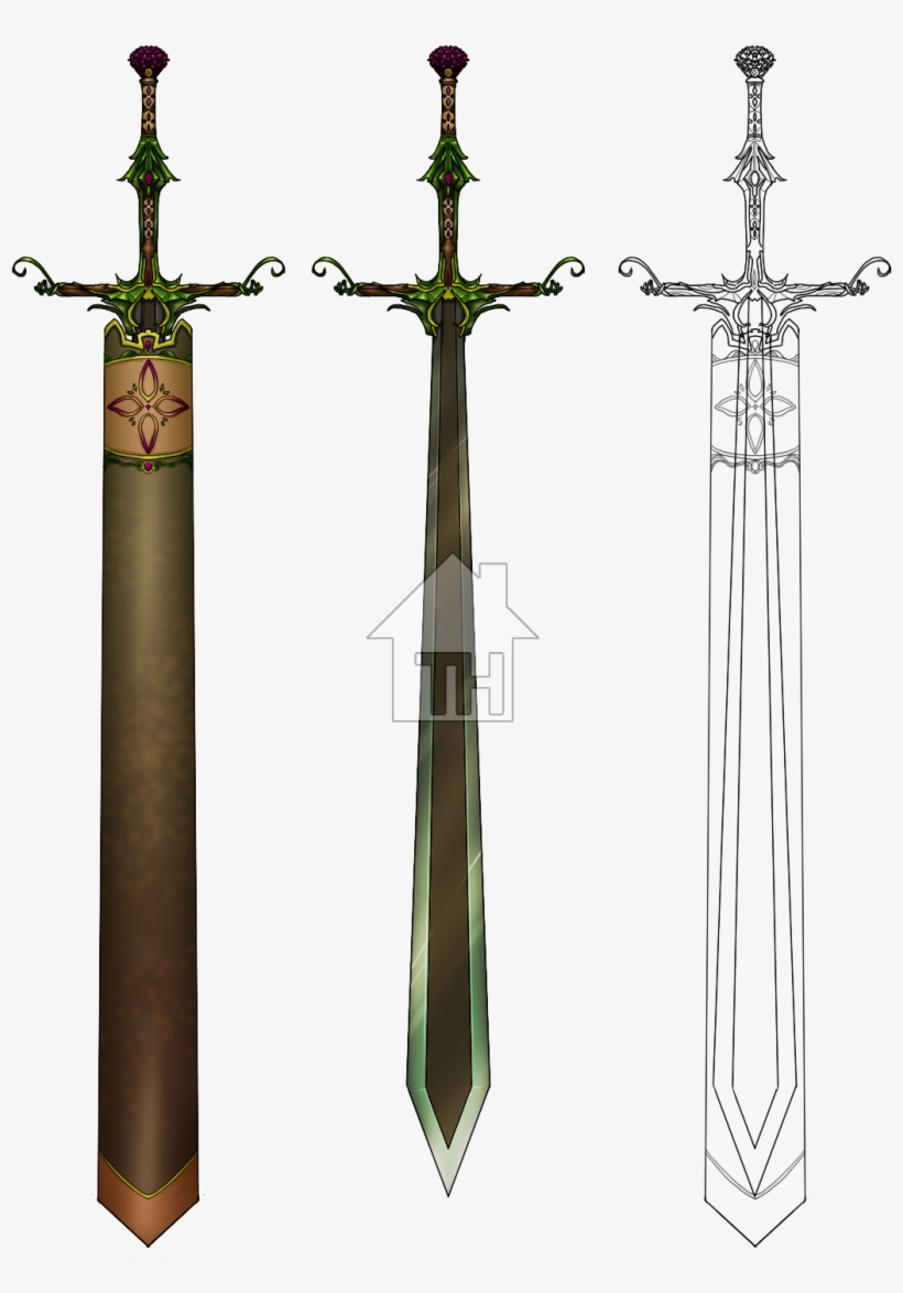 Details - Sword, transparent png download