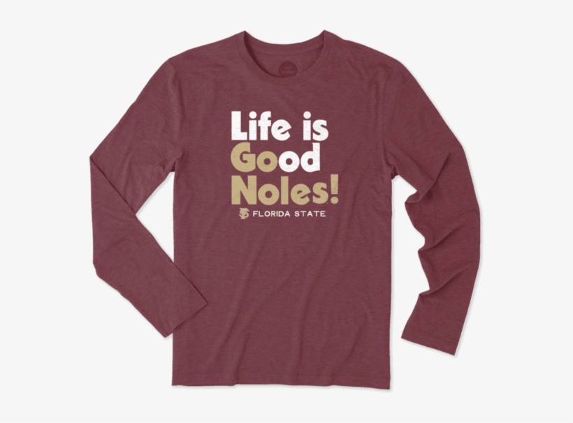 Life Is Good Tee - Long-sleeved T-shirt, transparent png download