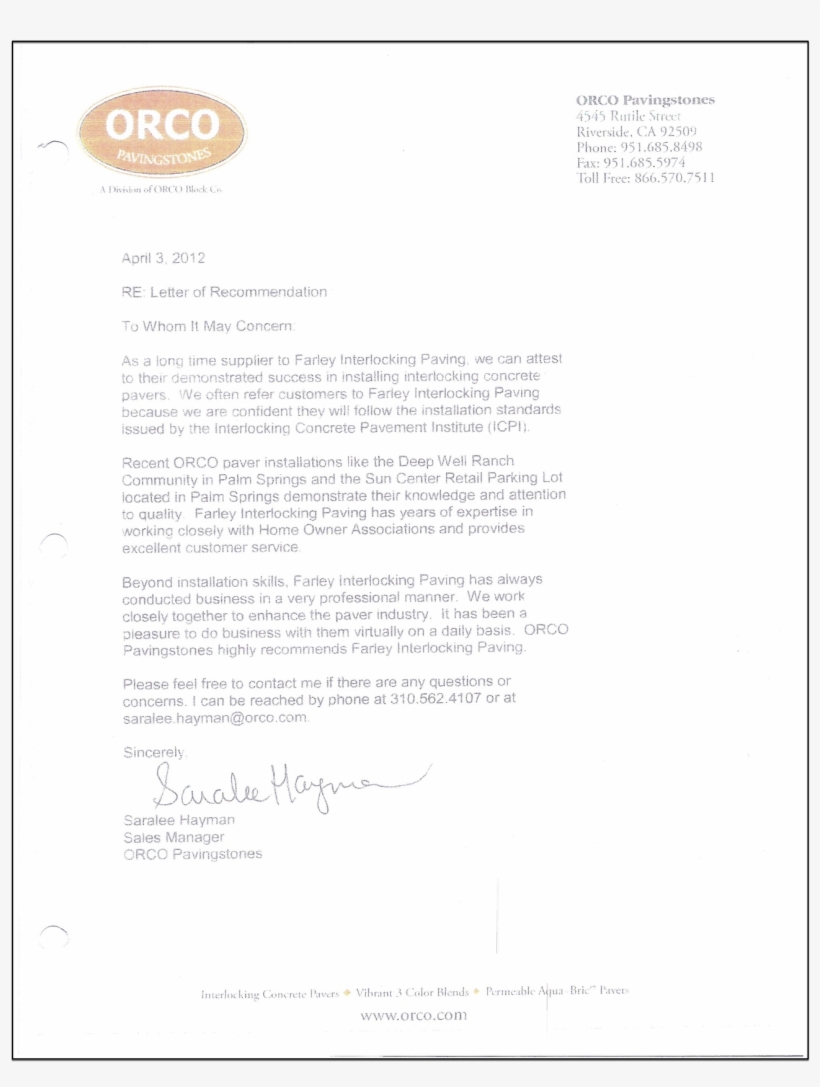 Orcoreference - Paving Contract Sample, transparent png download