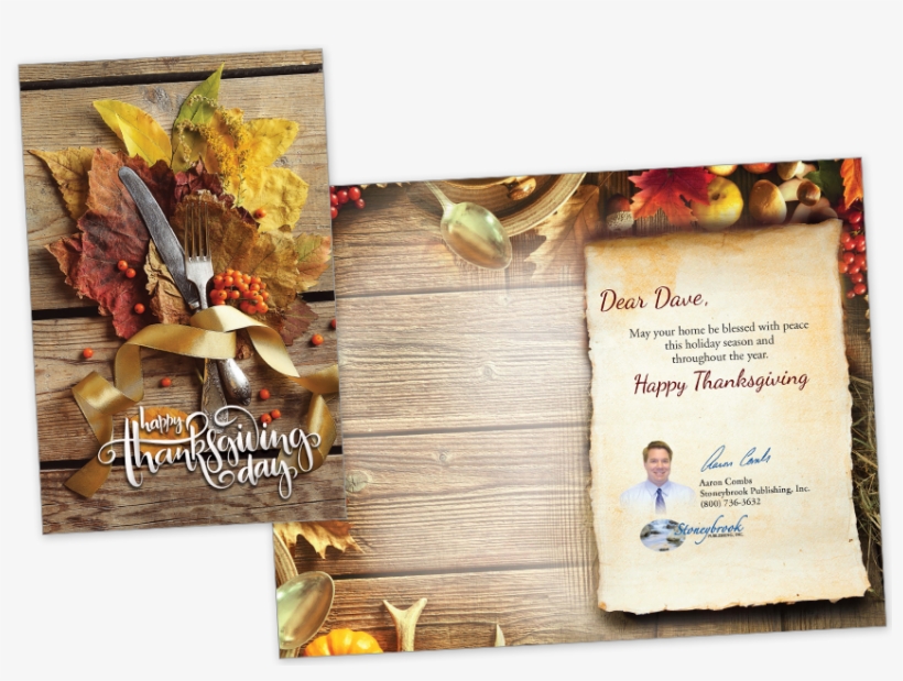 2018 Thanksgiving Card Style "a" - Flyer, transparent png download