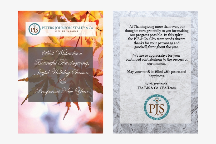 Holiday Card Client No Trim Marks - Document, transparent png download