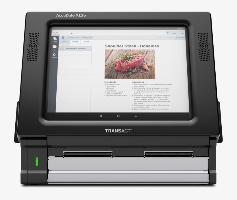 How To Print Recipe Cards Free Printable Holiday Card - Netbook, transparent png download