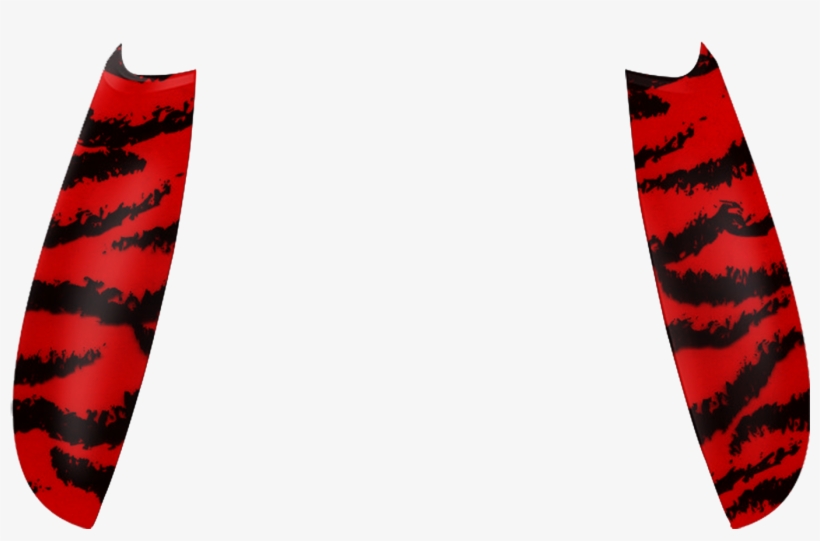 Red Tiger Stripe Side Rails - Flag, transparent png download