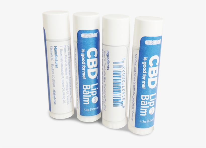 Elixinol Cbd Lip Balm - Cosmetics, transparent png download