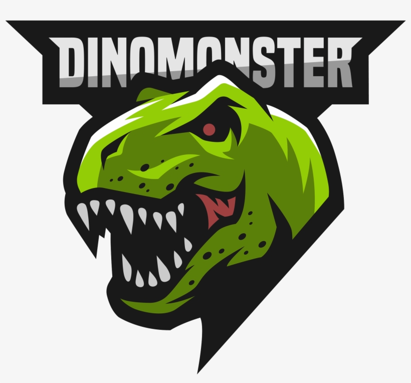Logo De Sunday League - Dino Monster Logo, transparent png download
