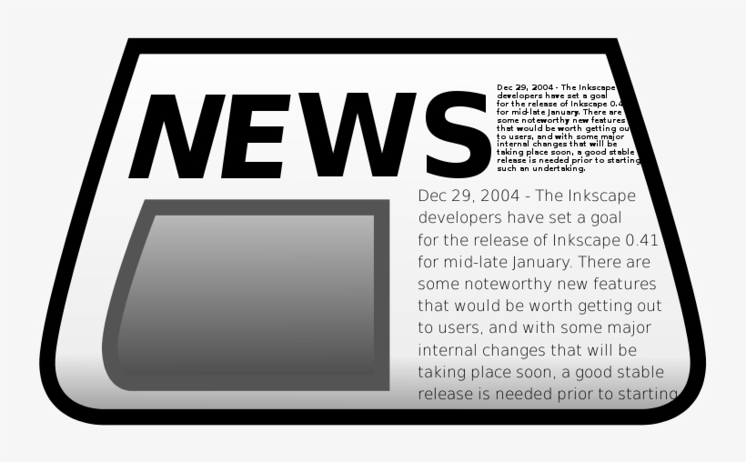 A Newly Created Database Of New Yorkers Deemed Too - News Paper Clipart, transparent png download