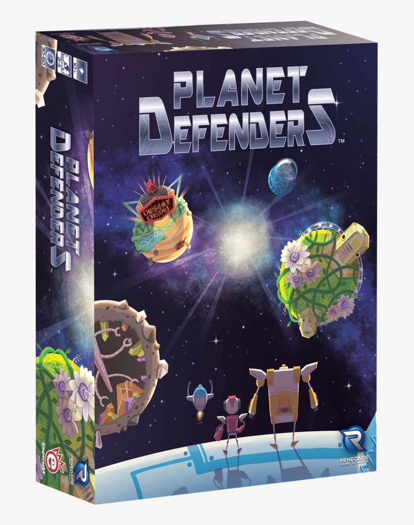 Planetdefenders Box 3d Rgb Small Square, transparent png download