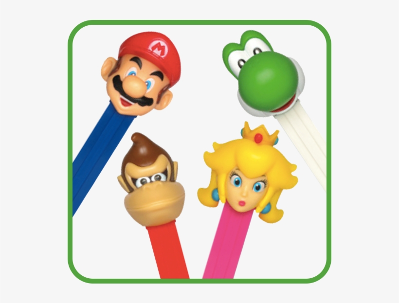 Nintendo Pez - Cartoon, transparent png download