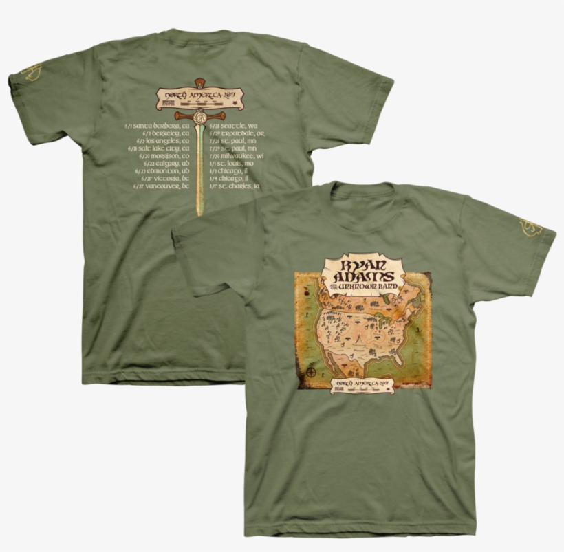 2017 Us Tour Tee - Queens Of The Stone Age Villains T Shirt, transparent png download